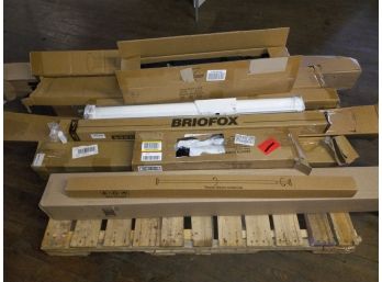 Assortment Of Blinds, Curtain Rods, & More