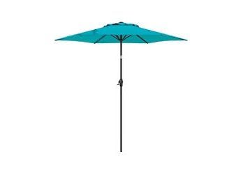 Style Selections Teal 7ft Umbrella