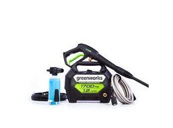 Greenworks 1700 Psi Portable Electric Pressure Washer