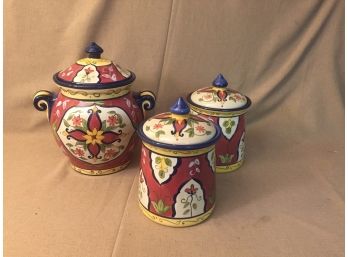 Pier 1 Imports Canister Set With Seals