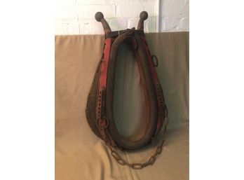 Vintage Work Horse Harness Collar