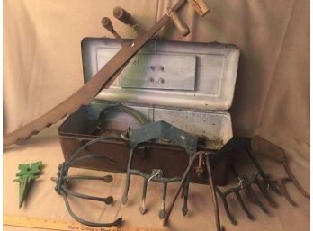 Antique Metal Tool Implements