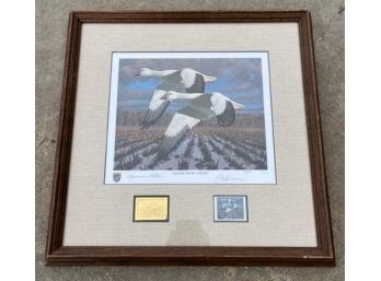 Picture 3 - 1990 Illinois Migratory Waterfowl Stamp