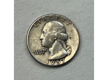 1957 US Quarter 90 Silver