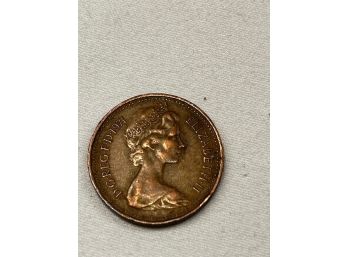 1971 United Kingdom Brass 1 Penny