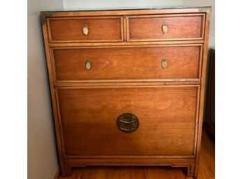 Vintage Dresser With Unique Hardware