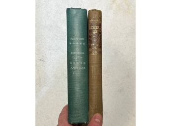 1956 - Lot Of 2 Vintage Books