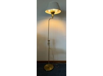 Vintage Brass Floor Lamp - #1