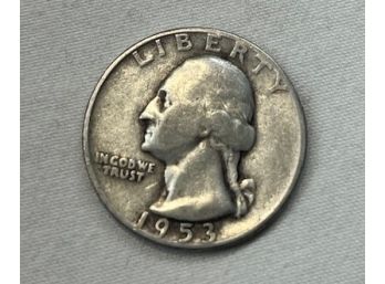 1953 US Quarter 90 Silver