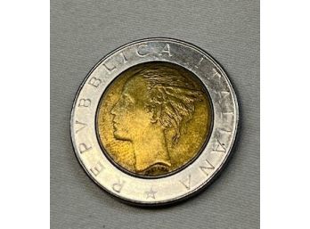 1958 Italy 500 Lire