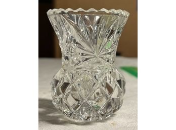 Vintage Miniature Cut Crystal Vase