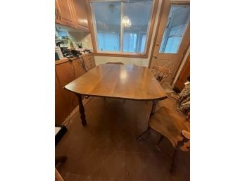 Drop Leaf Dining Table And 4 Chairs