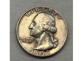 1957 US Quarter 90 Silver