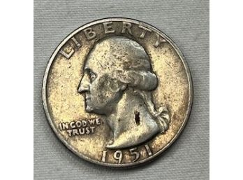 1951 US Quarter 90 Silver