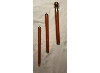 Victorian Walking Stick - Separates Into 3 Parts -34'
