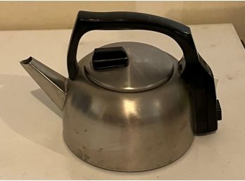 Stainless Steel Tea Pot Needs Plug