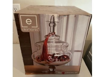 Elements Apothecary Glass Jar - New In Box