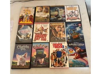Lot Of Children's DVD Movies (12 DVDs)