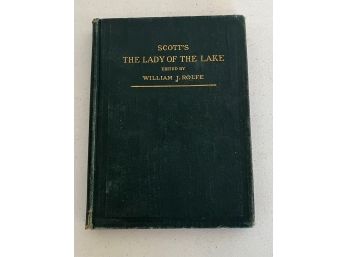 VINTAGE The Lady Of The Lake By Sir Walter Scott  (1883)