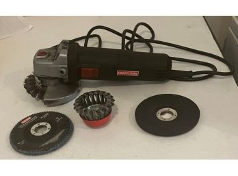 Craftsman Grinder With Accessories In 19' Voyager Tool Box