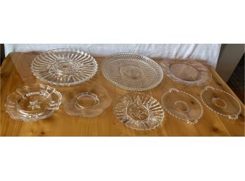Glass Platters & Plates