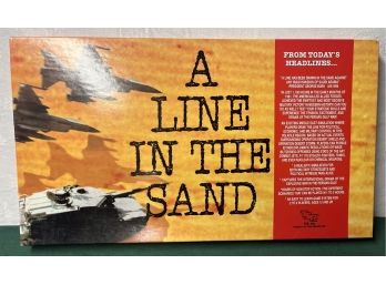 Vintage Board Game - 'a Line In The Sand'