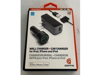 Wall Charger & Car Charger For IPhone/ipad - New In Box