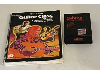 Sabine ST-1000 Tuner New In Box And Guitar Instructional Book