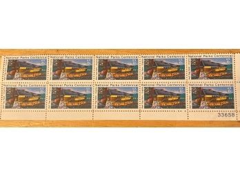 1972 National Parks Centennial 6 Cent Stamps