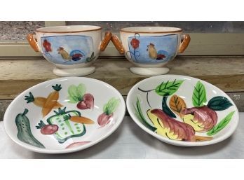 4 Ceramic Bowls