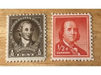 1932 Washington Bicentennial & 1952 Franklin Liberty Series