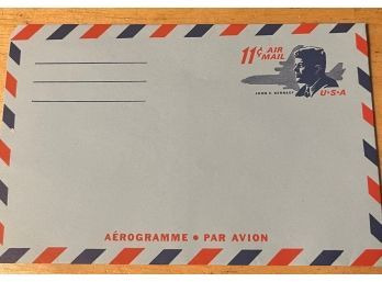 1965 Complete Air Letter Sheet - Honoring President John F. Kennedy