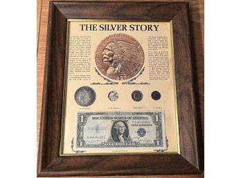 Framed Coin & Dollar Collection - The Silver Story