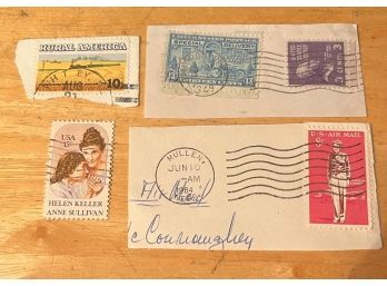 4 Misc Stamps (Dated 1948-1964)