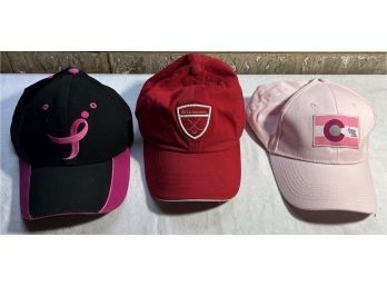 3 Women's Ball Caps