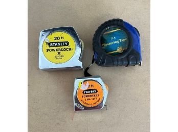 Lot Of 3 Tape Measures