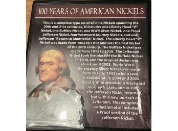 American Nickel Collection From First Commemorative Mint