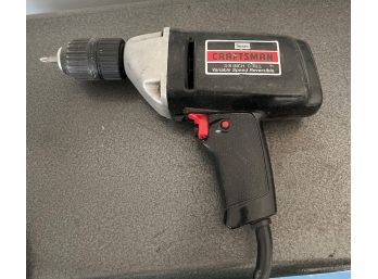 Craftsman 3/8 Inch Variable Speed Reversible Corded Drill