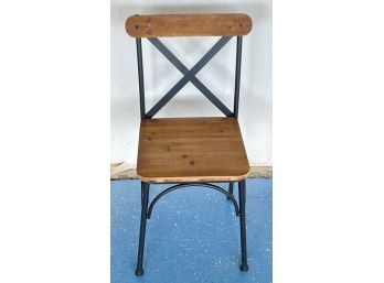 Wood & Metal Chair