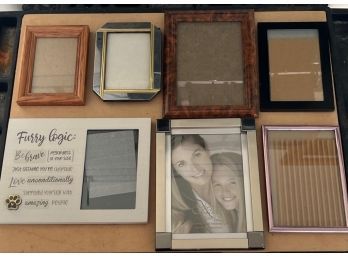 Lot Of 7 Small Picture Frames