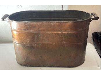 Vintage Copper Was Tub