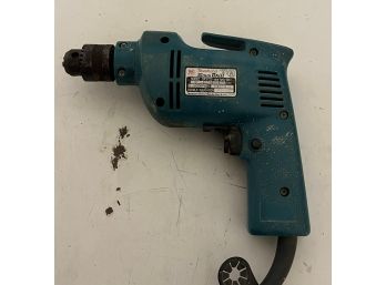 Vintage Electric Makita 10mm Drill - Model #DP3720