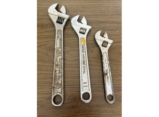 Lot Of 3 Wrenches