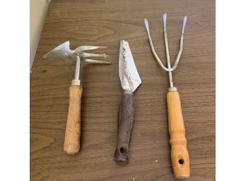 Lot Of 3 Garden Tools