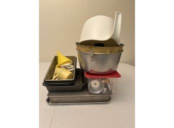 Collection Of Bakeware And Utensils