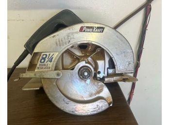 Power Craft 8 1/4 Double Insulated Circular Saw