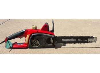 Homelite 14' Electric Chainsaw