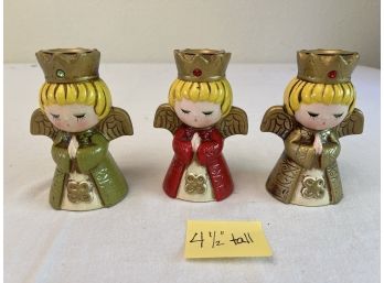 3 Vintage MCM Ardco Figurines