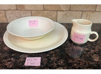 3 Ceramic Dishes