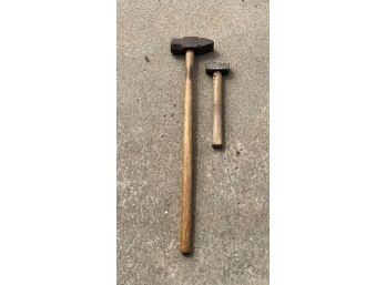 Lot Of 2 Sledge Hammers